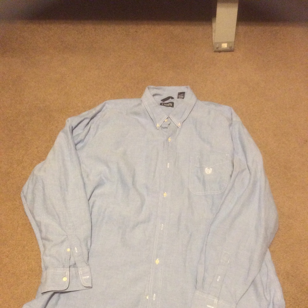 Chaps 3xlt Ls Button Up - image 7